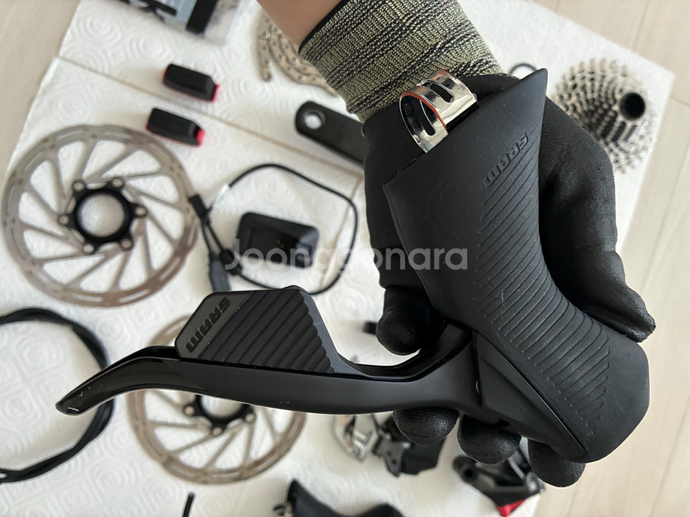 스램 라이벌 이탭 파워미터 12단 그룹셋 판매--8