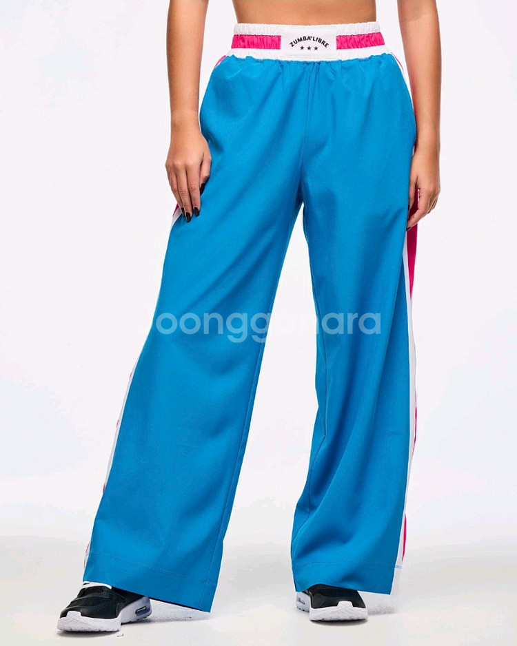 줌바 리브레 와이드 트랙 팬츠--1
