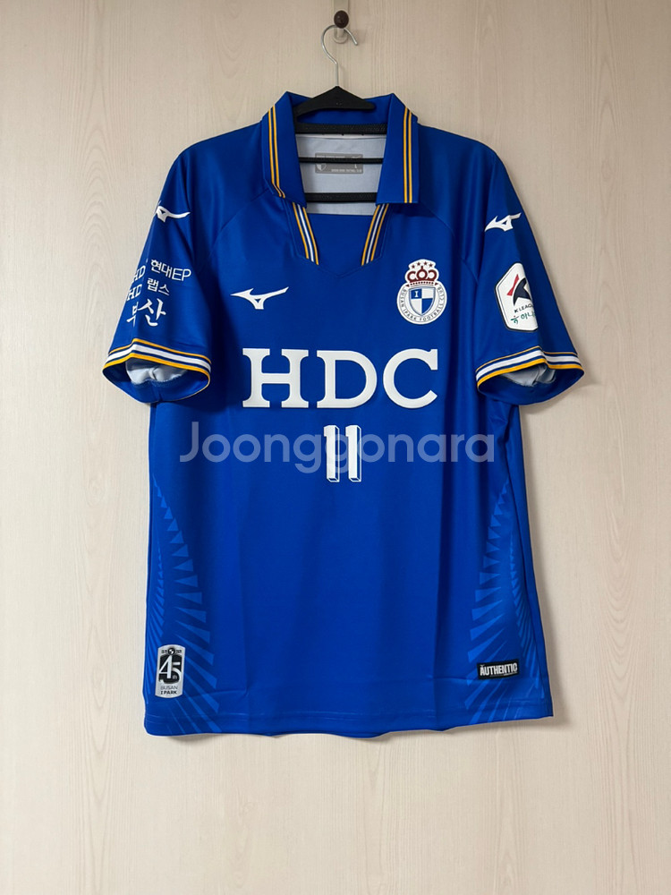 (추가할인)부산아이파크 45주년 레트로 정재권 택채새상품--0