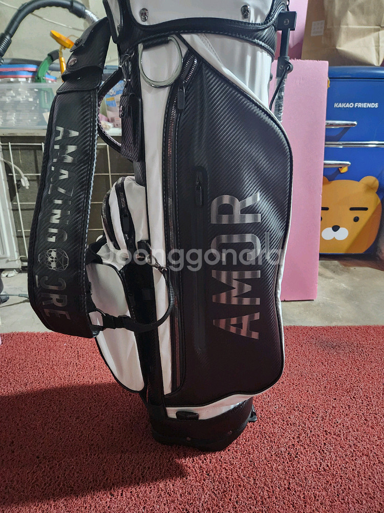 새제품 어메이징크리 스탠드캐디백 골프백--1