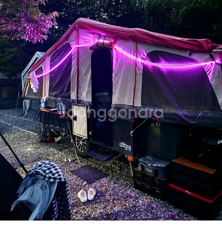 오이캠핑 TTR-7 캠핑텐트 신화T7텐트트레일러 풀옵션 21년식팝니다.--1