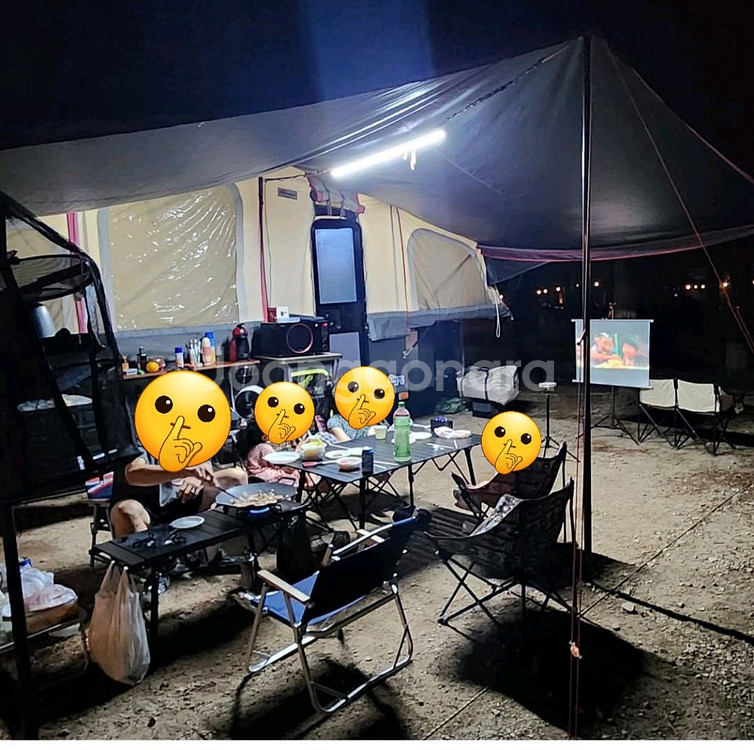 오이캠핑 TTR-7 캠핑텐트 신화T7텐트트레일러 풀옵션 21년식팝니다.--2