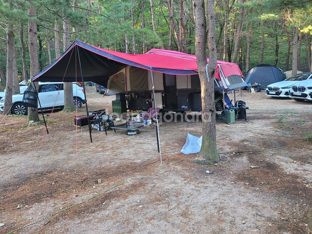 오이캠핑 TTR-7 캠핑텐트 신화T7텐트트레일러 풀옵션 21년식팝니다.--3