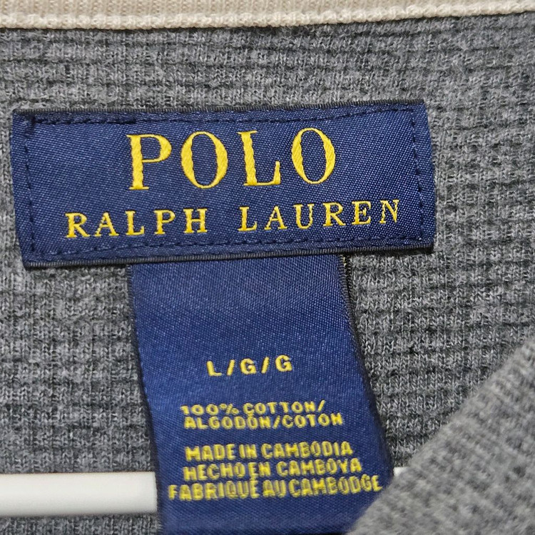 폴로랄프로렌 그레이 와플니트 / 남성 니트--4