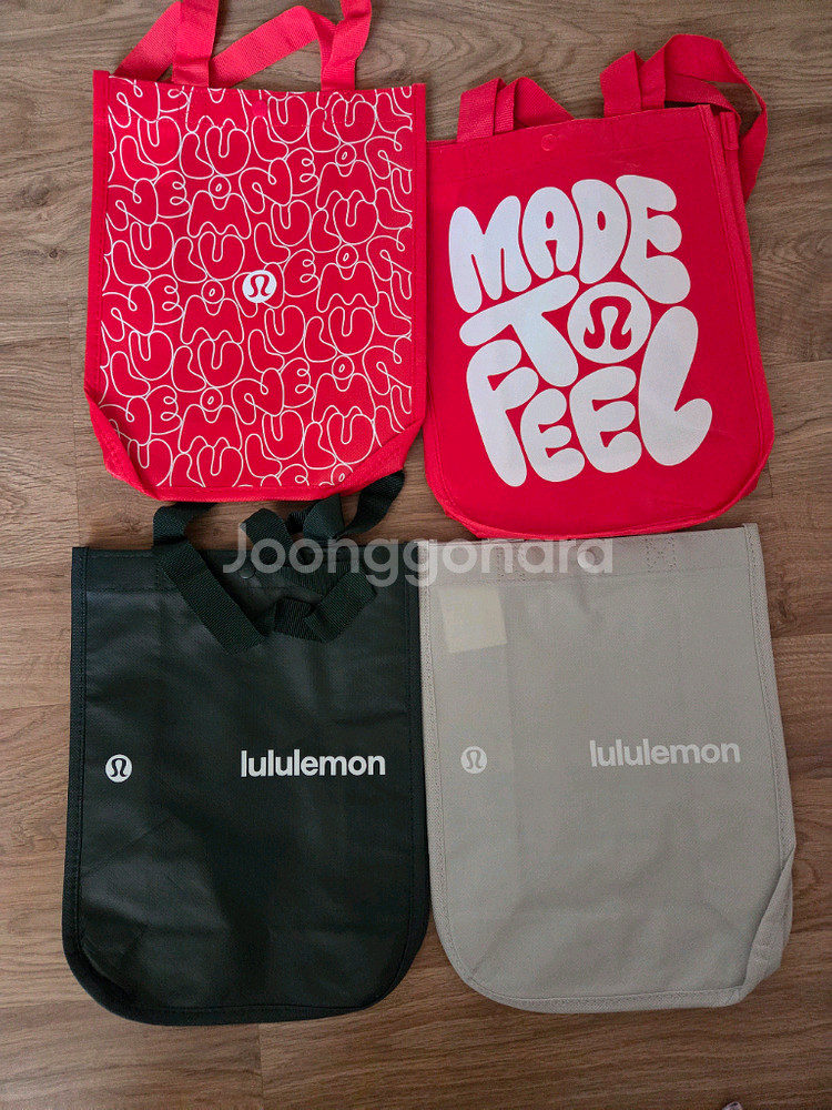 룰루레몬 리유저블백 소형 새상품--0