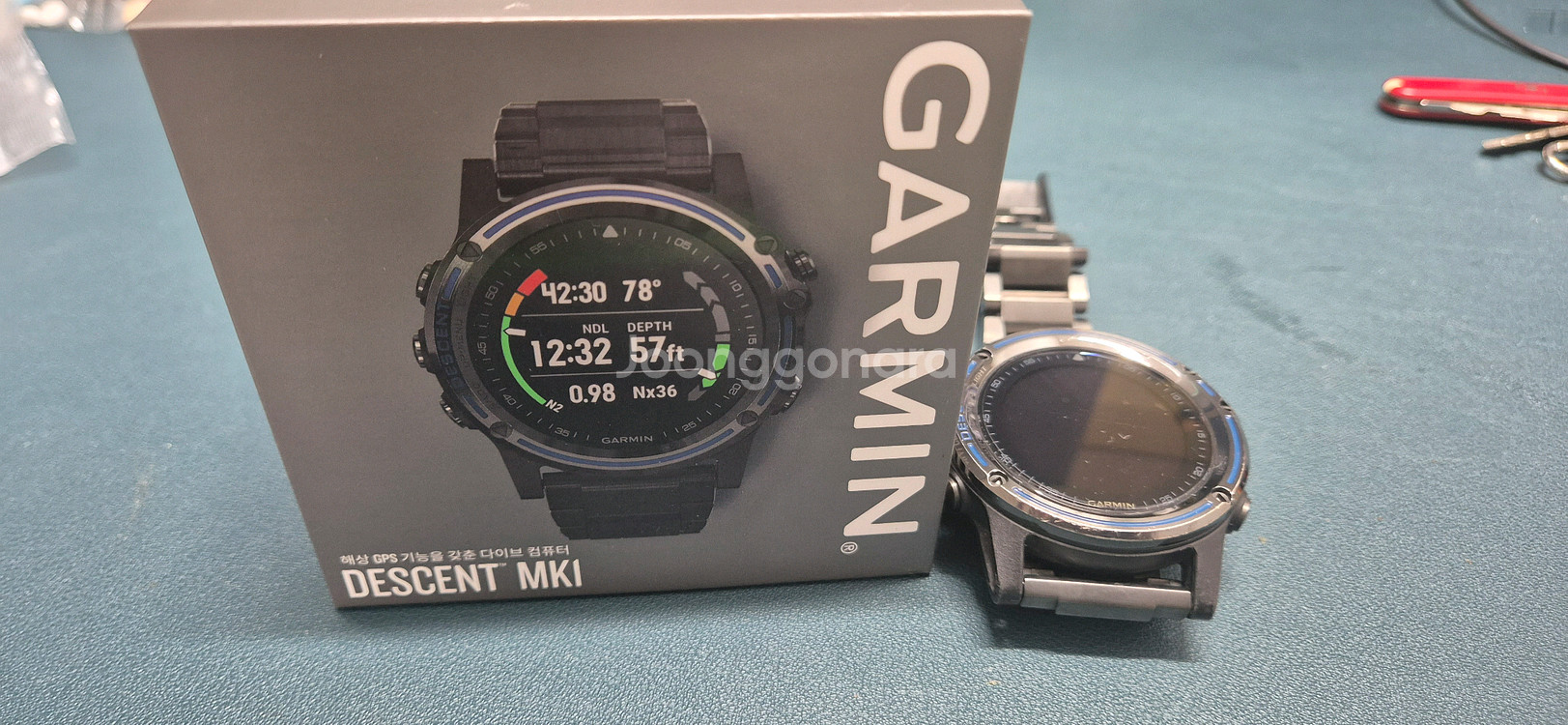 가민 MK1 티타늄 다이빙컴퓨터--2
