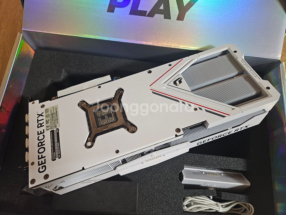 Colorful 컬러풀 4080 super White vulcan 화이트불칸--5