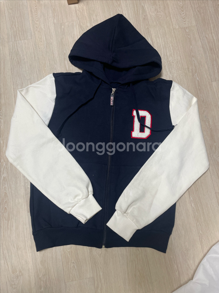 두산베어스 후드집업--1