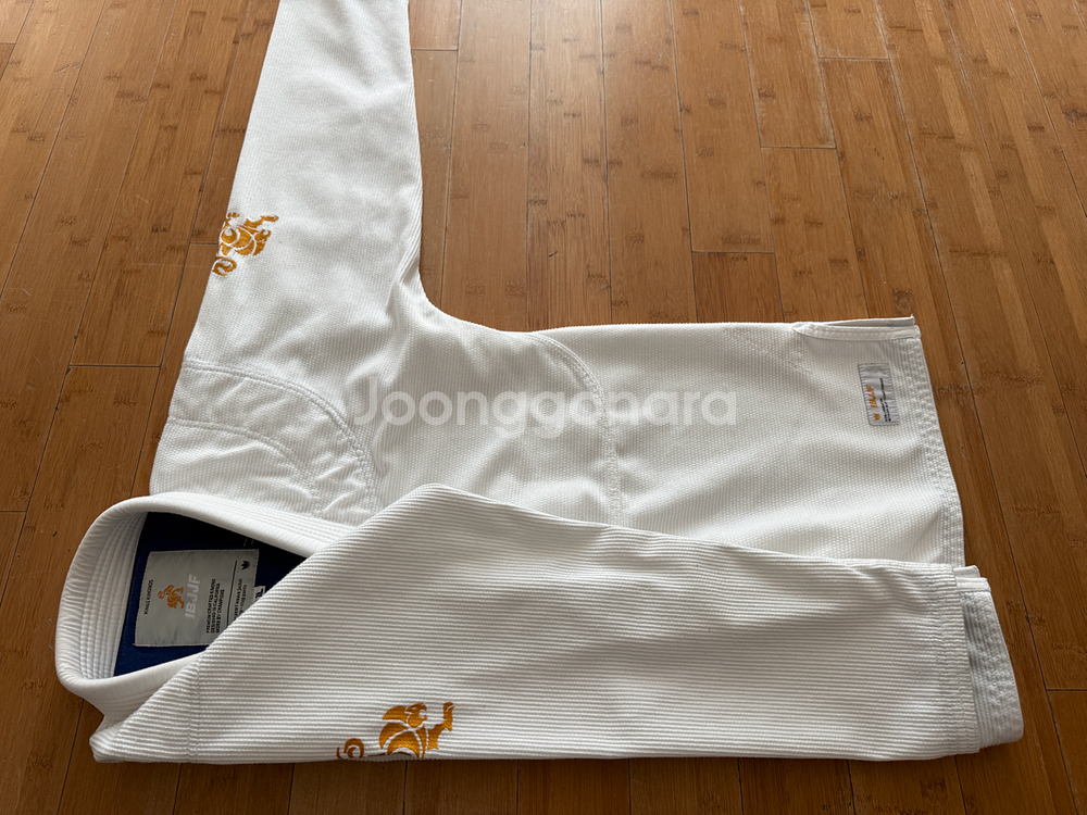 Kingz x IBJJF 콜라보 공식 도복 (white A1L) 킹즈 도복 팝니다--7