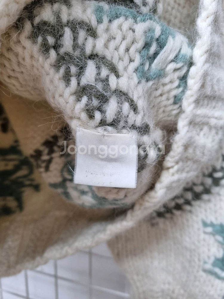 일본빈티지 Necessary 핸드메이드 니트--6