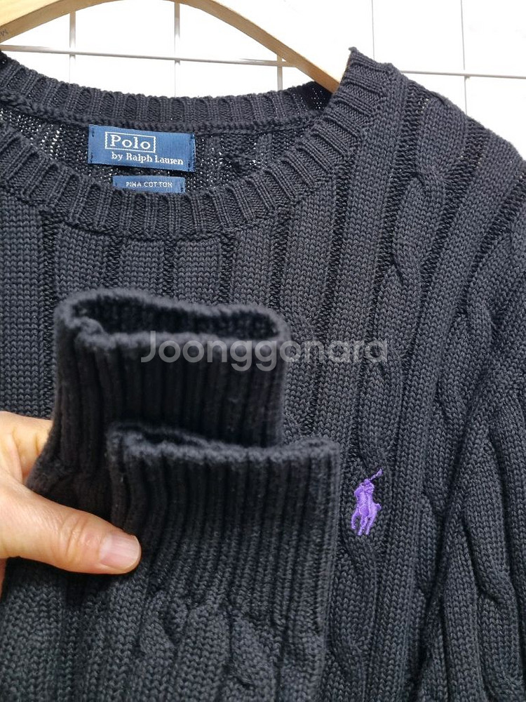 폴로 랄프로렌 케이블 니트 (새상품급)--2