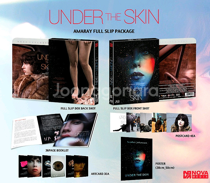 언더 더 스킨 블루레이 풀슬립 에디션 한정판 + 리콜디스크--4