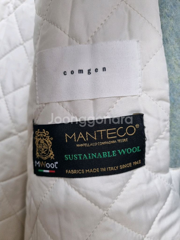 컴젠 COMGEN 모직 셔츠형 자켓 L--6