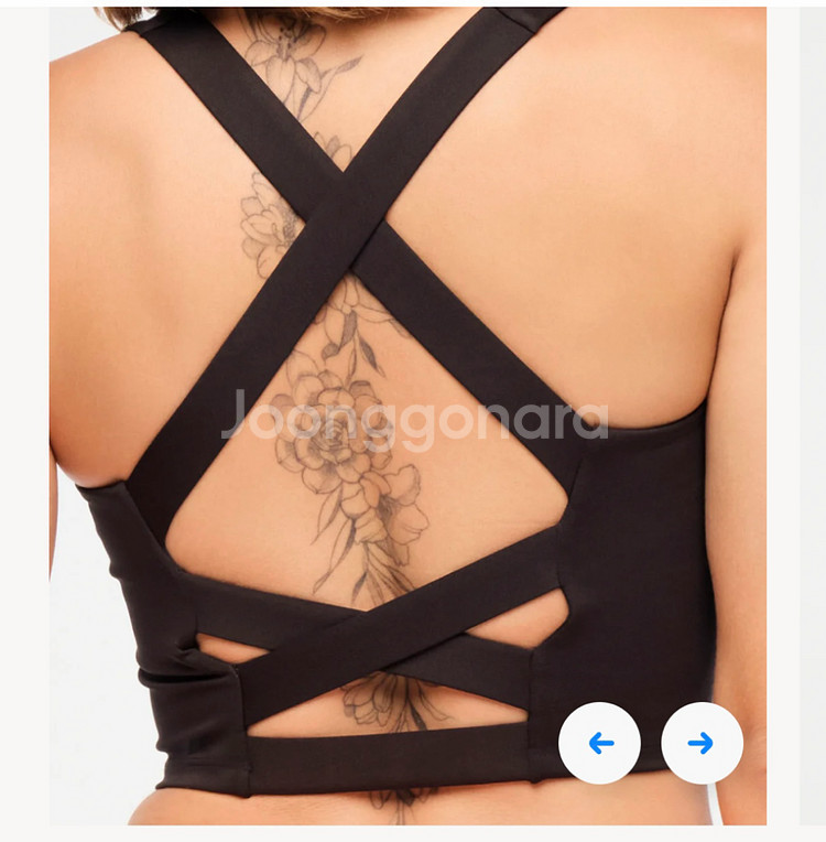 줌바웨어 탱크브라 새상품--1