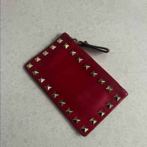 (정품)발렌티노 락스터드 카드지갑