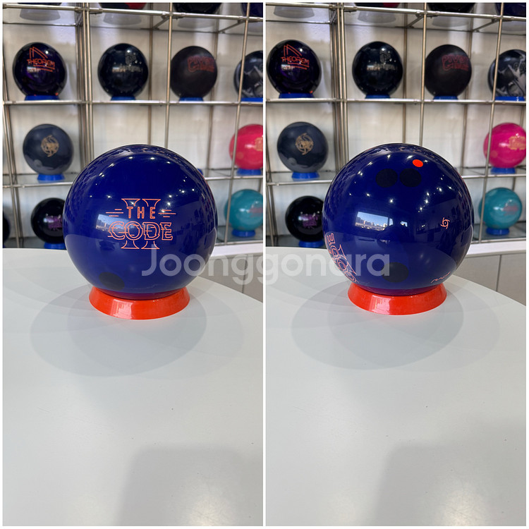 더코드2(중고볼링공)(덤리스지공가능)--0