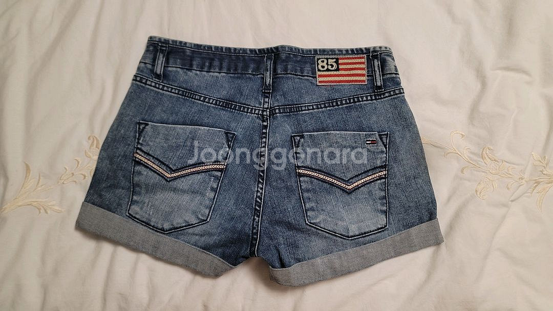 타미힐피거 데님 반바지 (사이즈25)--3