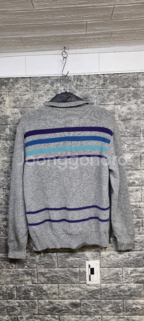 슈페리어 골프 방풍니트 반짚업100--4