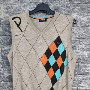 핑골프 순모100 니트조끼