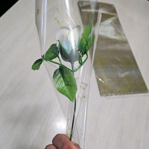 플라워 꽃 한송이 비닐팩