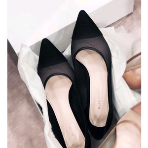 [blanchot] 블랑쇼 하프문 메쉬 - 240 / 통굽 4cm