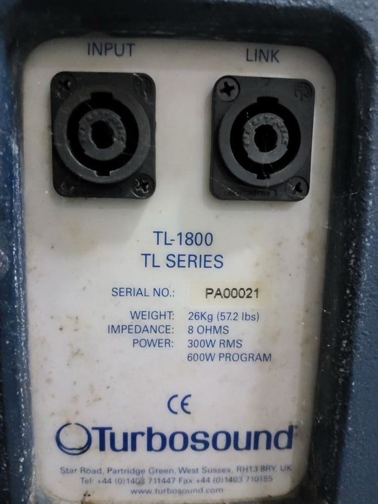 터보사운드 TL-1800 스피커, 커머니티XLT530 스피커, 외장엠프 MPS1200외 이미지