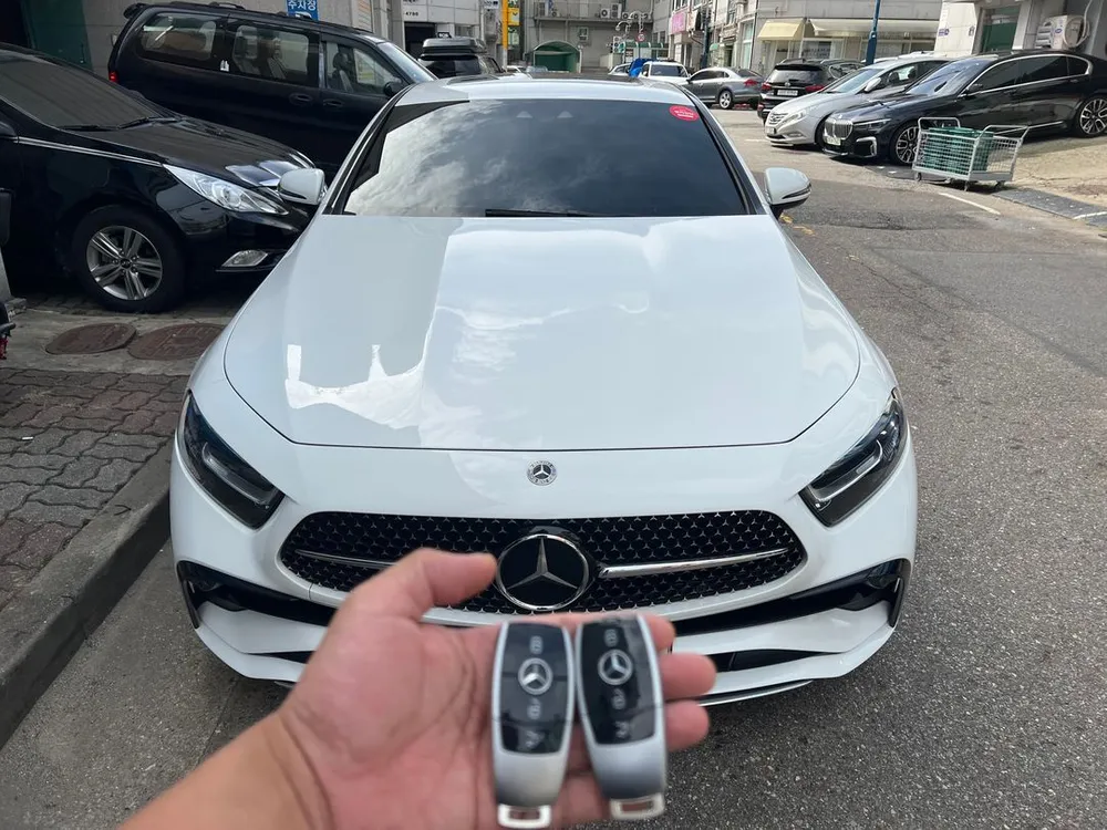 Benz CLS300d(2021) 신형 스마트키 2종 제작 + 근접도어 기능 업그레이드 이미지