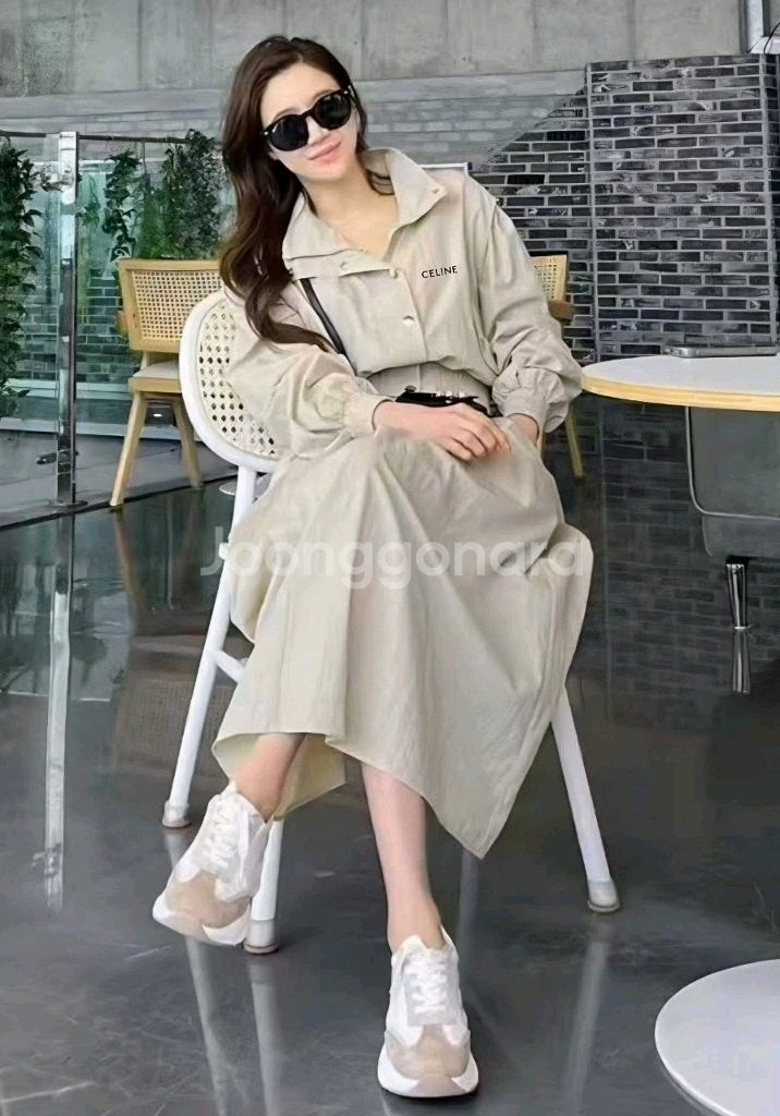 셀린느 투피스 스커트 셋업--1