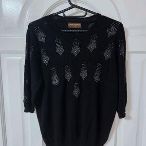 루이비통 블랙 니트