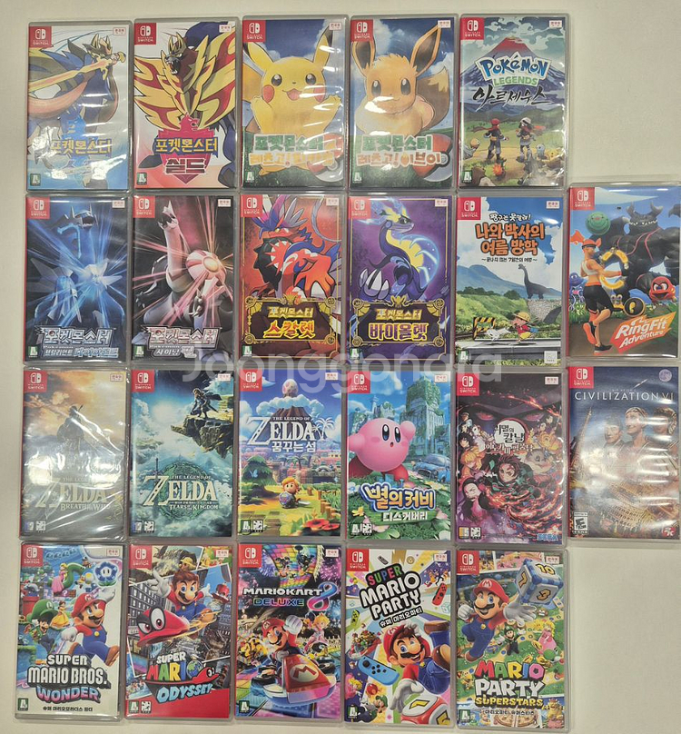 닌텐도 스위치 시리즈 ( 케이스 + 칩 )--0