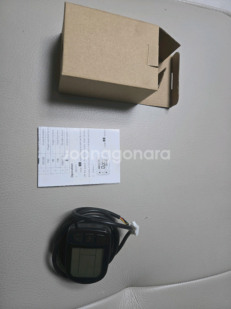 전기자전거 퀄리 팬텀 계기판 디스플레이 속도계(LCD5--1