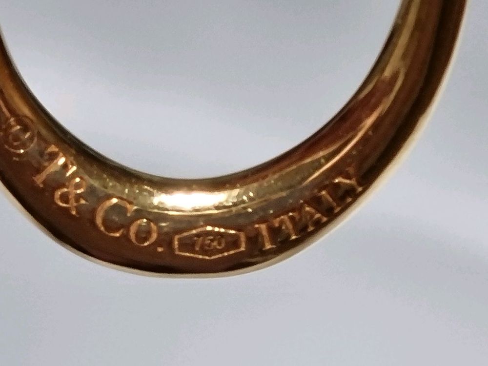 정품 티파니앤코 18K 골드 명품 귀걸이 (거의새것)--4