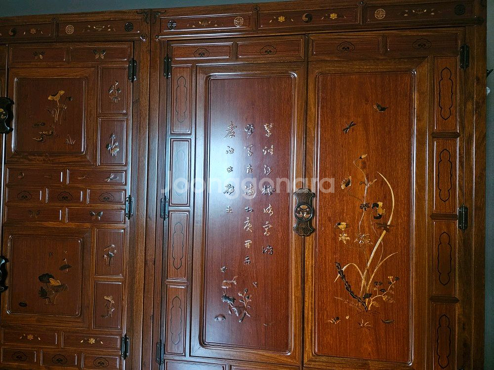 신사임당 대형 원목 장롱 세트--0