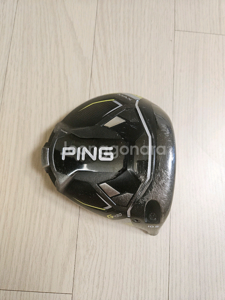 (정품)핑 g430 max 드라이버 헤드만 10.5도--0