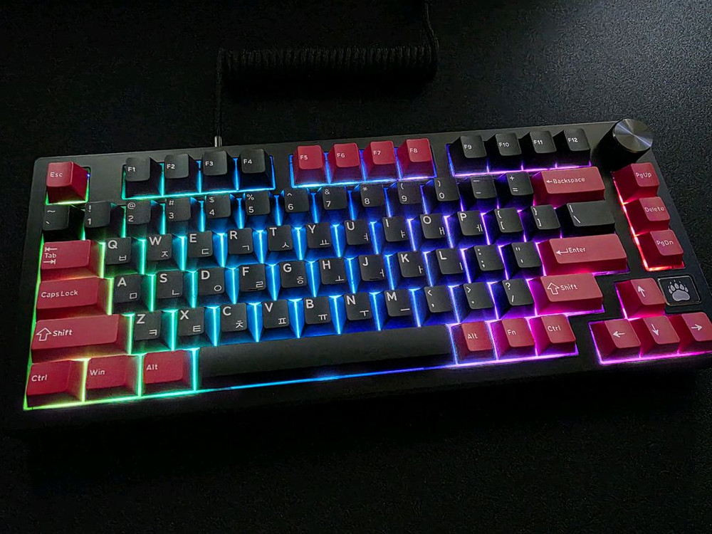 다얼유 EK75RT 8K 래피드 트리거 알루미늄 자석축 키보드--1