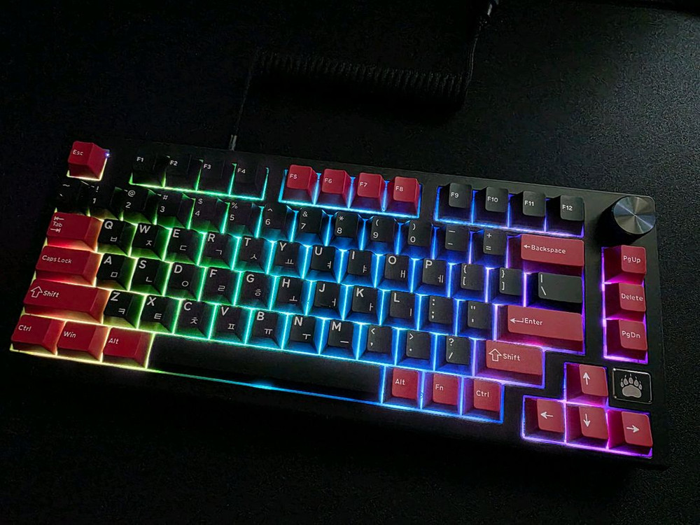 다얼유 EK75RT 8K 래피드 트리거 알루미늄 자석축 키보드--3