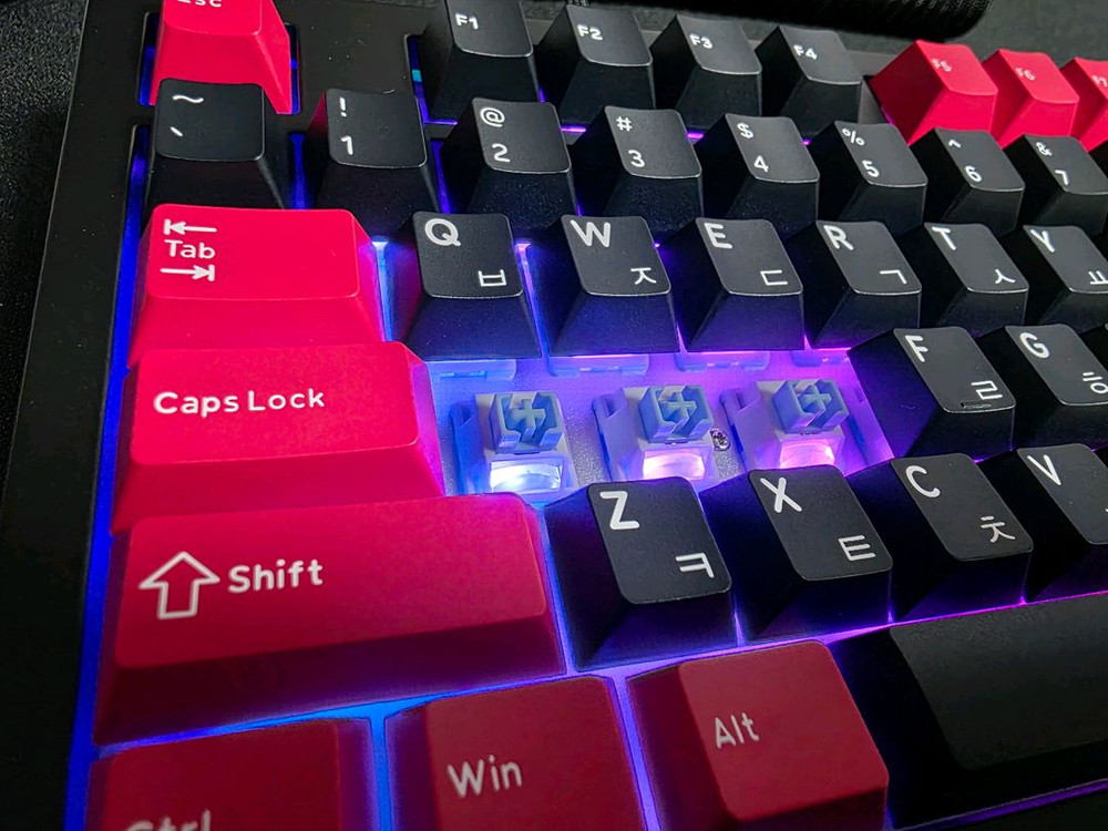 다얼유 EK75RT 8K 래피드 트리거 알루미늄 자석축 키보드--5