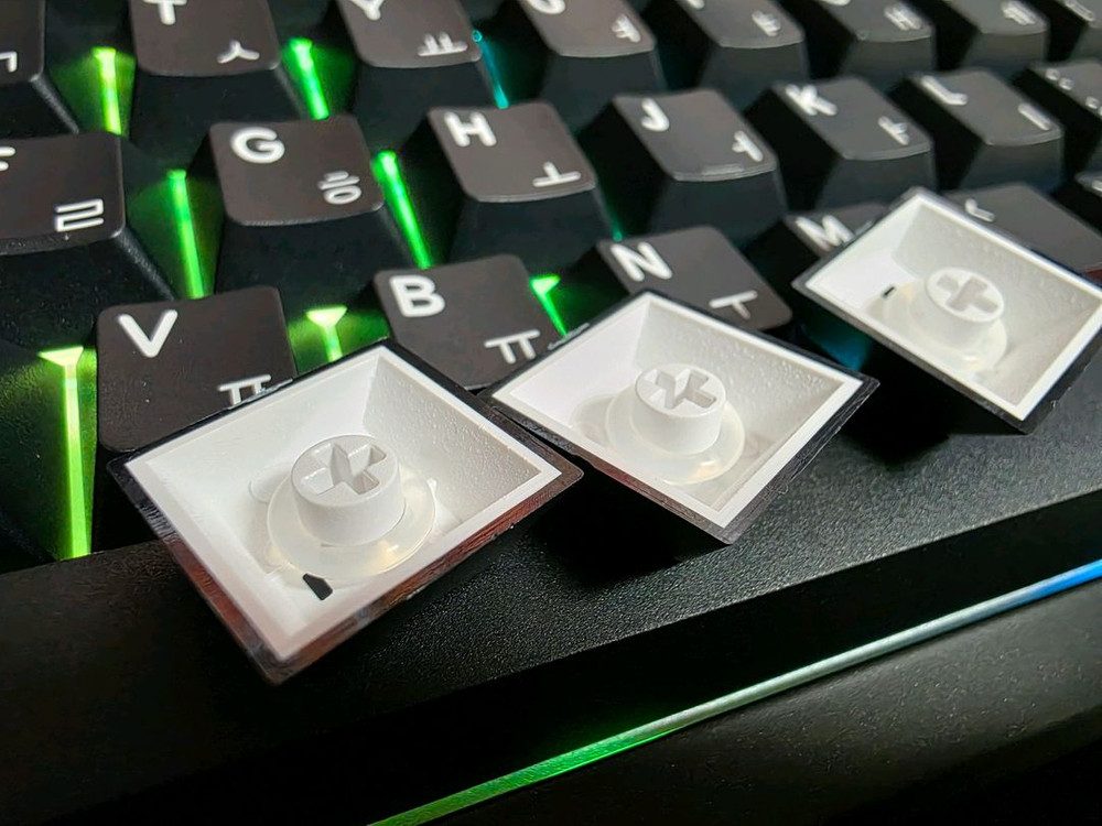 다얼유 EK75RT 8K 래피드 트리거 알루미늄 자석축 키보드--7