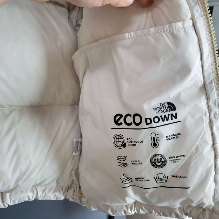 노스페이스 화이트라벨 눕시 크림 이미지