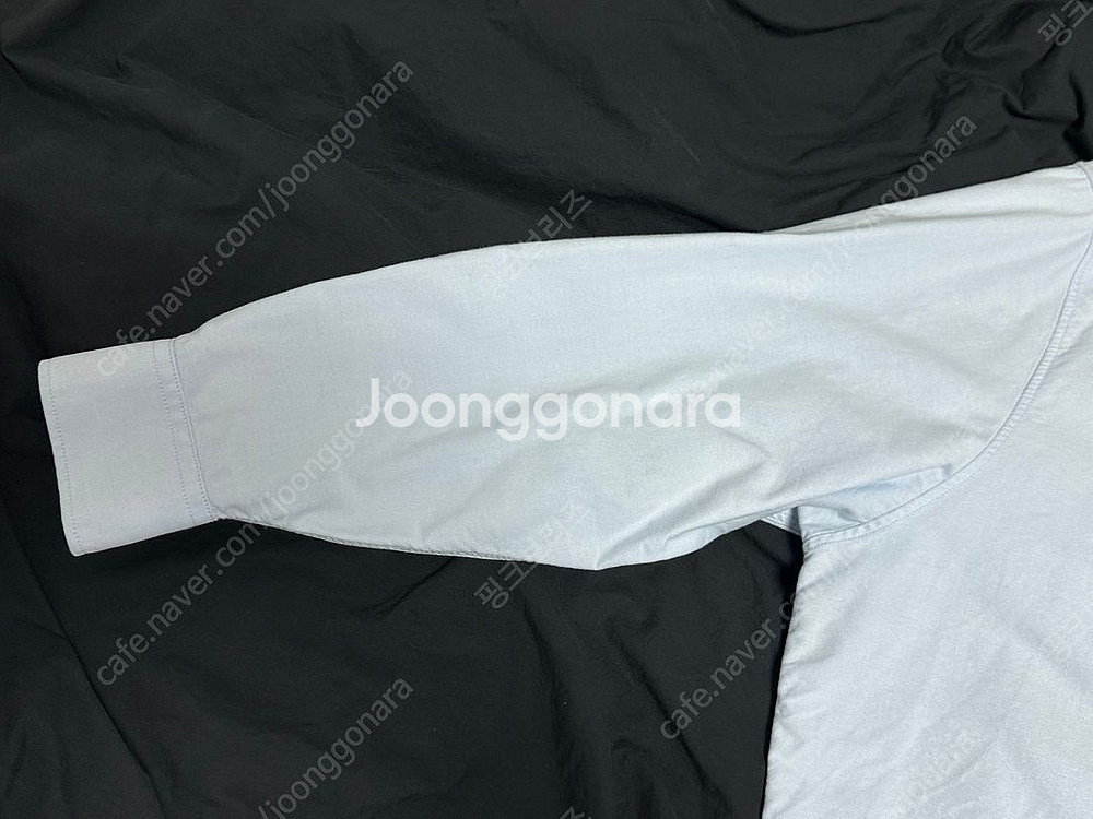 아미(AMI)톤온톤 체인스티지 하트로고 옥스포드셔츠XL--6