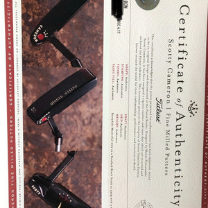 스카티카메론 써클티 카본스틸 퍼터