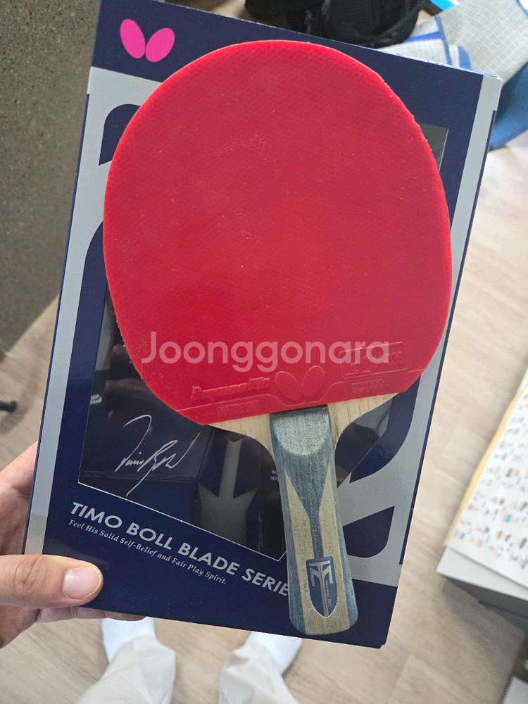 티모볼ZLC, 조대성프로 탁구라켓--0