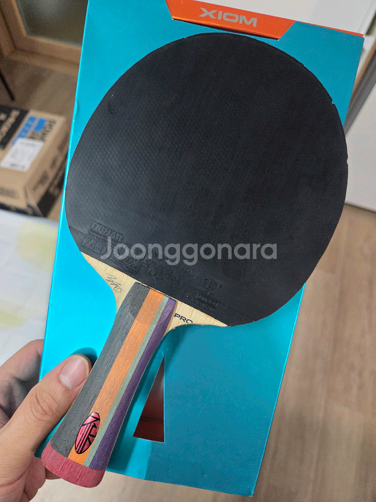 티모볼ZLC, 조대성프로 탁구라켓--5