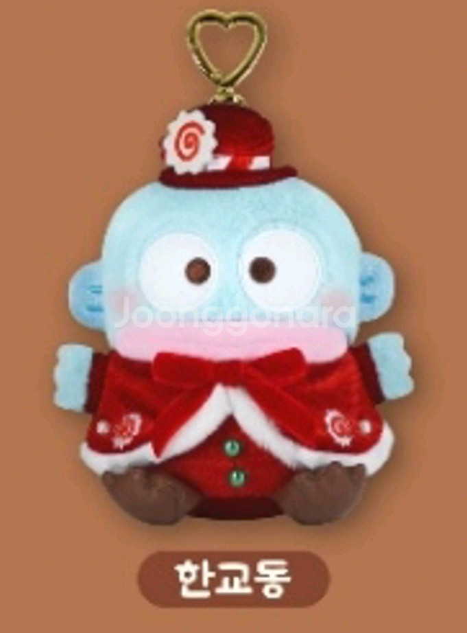 (미개봉 새상품) 산리오 홀리데이 팝업 한정판 한교동 키링 가방걸이--0