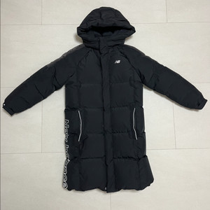 뉴발란스 키즈 롱패딩 155 블랙