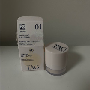 태그 톤업 선 파우더 1호 페일 라이트