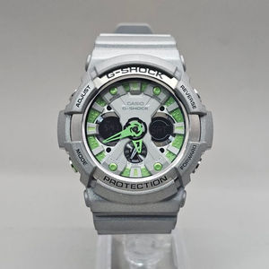 카시오 지샥 GA-200SH 실버연두