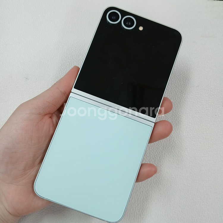 (새상품)2년A/S가능 자급제 갤럭시Z플립6 256기가 민트 공기계 알뜰폰 효도폰 학생폰 서브폰 삼성폰 퀵가능--1