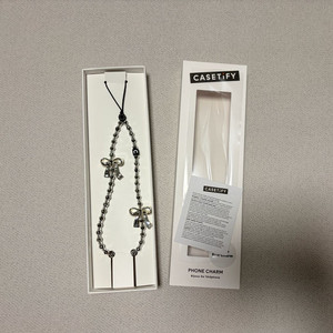 케이스티파이 리본 비즈 스트랩