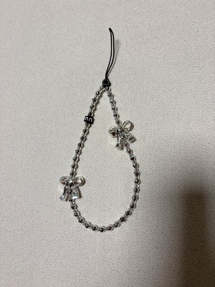 케이스티파이 리본 비즈 스트랩--1